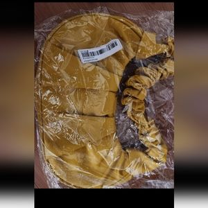 Woman's hang bag new color mustard